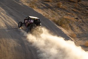 Ryan Piplic's SxS kicking up dust