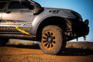 Team 4x4 Ventures Ford off-road truck front side cropped photo