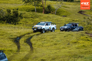 Team 4x4 Malaysia off-road vehicles in action.
