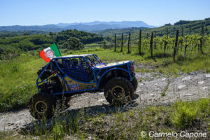 Image of RED Teams 4x4 vehicle at RFC Italy event 2021