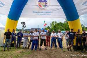 Group of several CST sponsored 4x4 teams at RFC Italy event in 2021