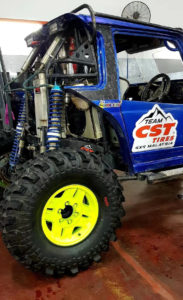 Team 4x4 Malaysia off-road vehicles rear Land Dragon tires
