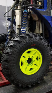 Team 4x4 Malaysia off-road vehicles rear Land Dragon tires