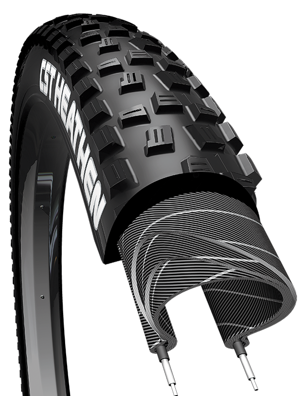 CST 29 x 2.1 Critter Dual-Compound EPS Folding Bike Tire 