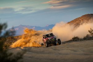 Ryan Piplic's SxS racing through the desert